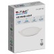 Panou led rotund incorporabil 12w 4000k alb neutru