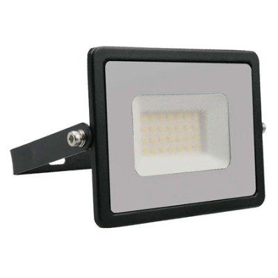 Reflector led smd 30w 6400k ip65 - negru