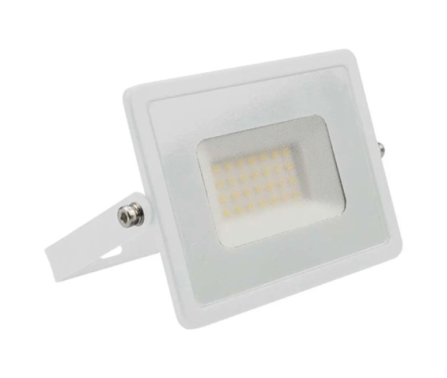 Reflector led smd 30w 3000k ip65 - alb