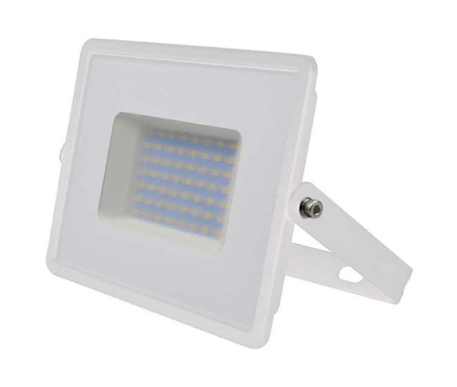 Reflector led smd 50w 6500k ip65 - alb