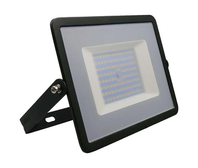 Reflector led smd 100w 6500k ip65 - negru