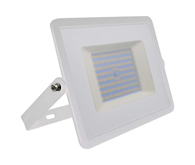 Reflector led smd 100w 4000k ip65 - alb