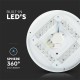 Plafoniera led 12w 23cm 3 in 1 - model stelute