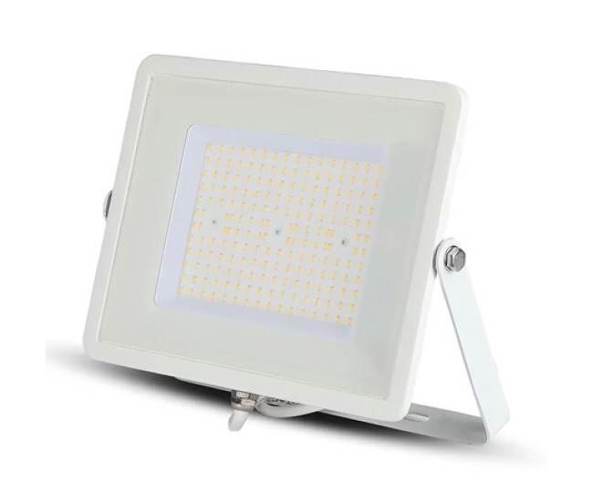 Reflector led smd slim 100w 115lm/w 4000k ip65 alb, cip samsung