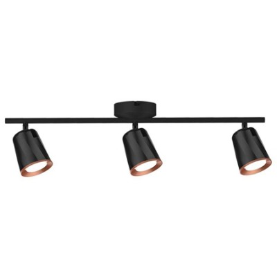 Lampa led montaj perete 18w 4000k alb neutru, negru