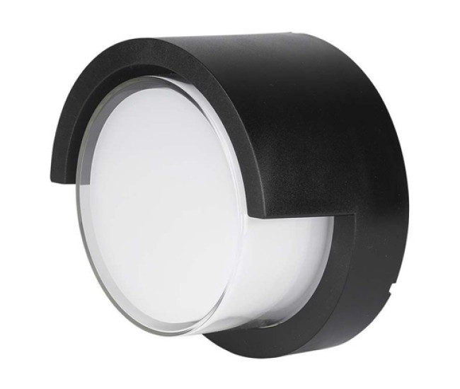 Lampa led 12w ip65 4000k alb neutru - negru