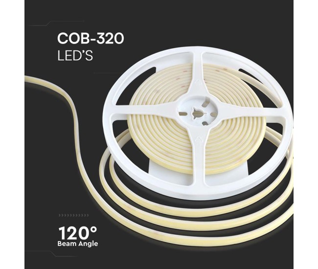 Banda led cob 24v 3000k ip67