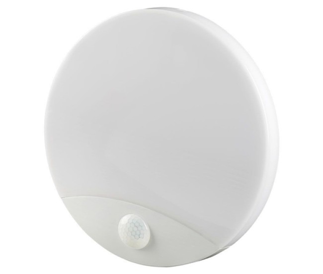 Plafoniera led 15w ip20 senzor de miscare 3in1 - alb