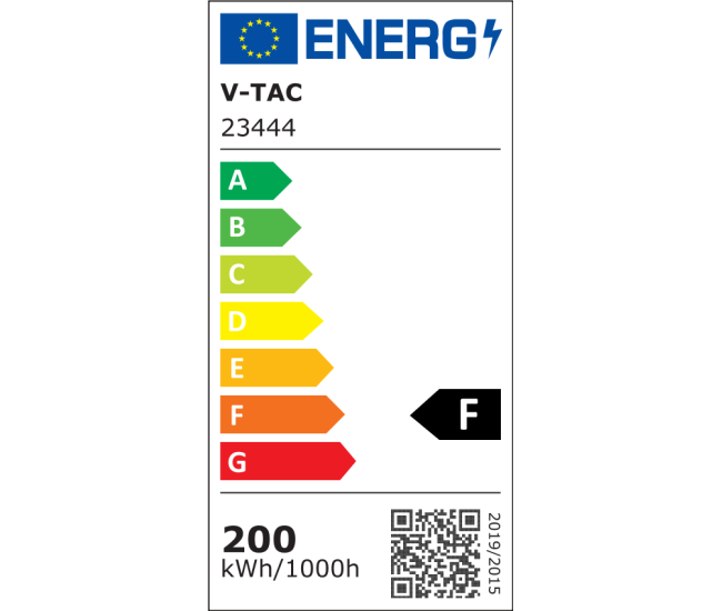 Reflector led smd 200w 6500k ip65 cablu 1m cip samsung - negru