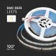 Banda led smd2835 runnig 10w/m 24v ip20 4000k 10m