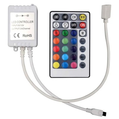 Controller banda led rgb + alb 26 butoane