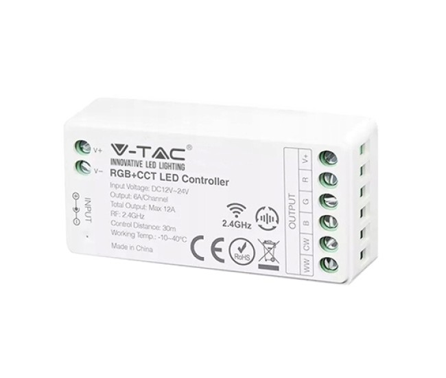 Controller banda led rgb + alb wi-fi