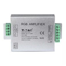 Amplificator banda led rgb 12v - 144w / 24v - 288w 12a