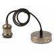 Corp suspendat pentru iluminat max 60w ip20 bronze