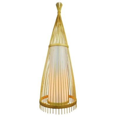 Lampa podea din rattan soclu e27 150cm