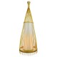 Lampa podea din rattan soclu e27 150cm