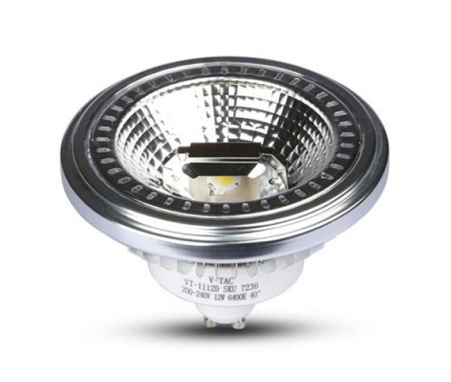 Spot led gu10 ar111 12w 4500k alb neutru