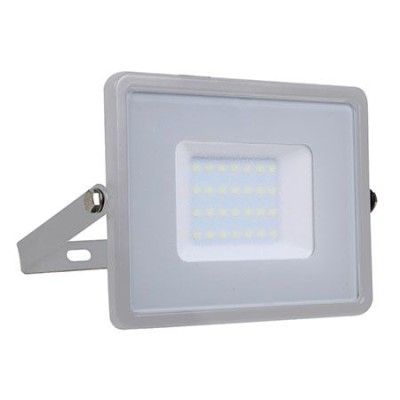 Reflector led smd 30w 6400k ip65 gri, cip samsung