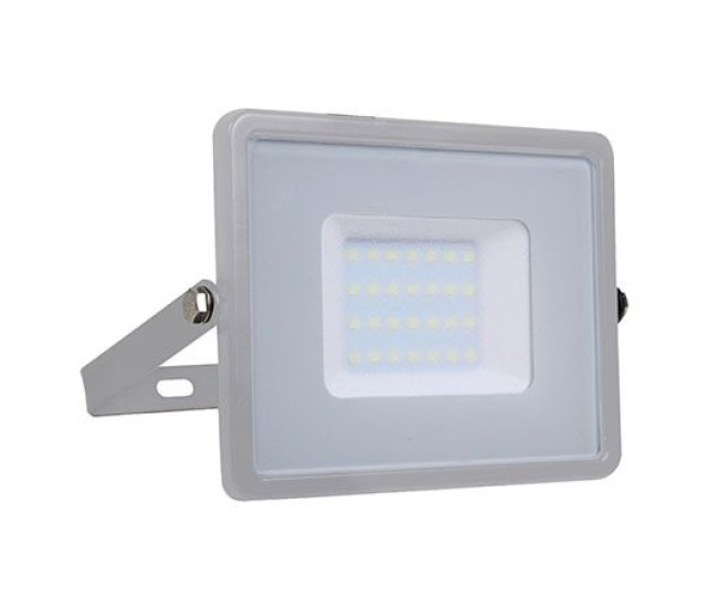 Reflector led smd 30w 6400k ip65 gri, cip samsung