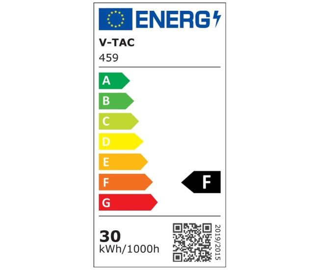 Reflector led smd 30w 6400k ip44 cu senzor miscare - alb