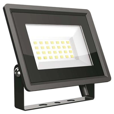 Reflector led smd 20w 6500k ip65 - negru