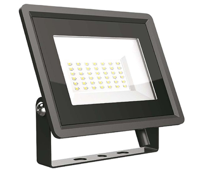 Reflector led smd 30w 4000k ip65 - negru