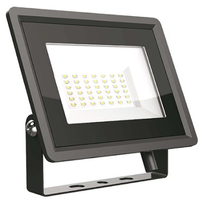 Reflector led smd 30w 6500k ip65 - negru