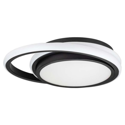 Plafoniera  led 24w 3in1 - negru