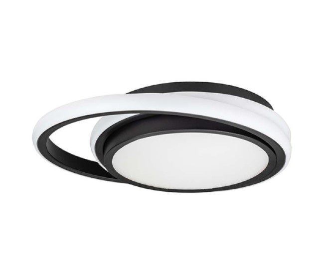 Plafoniera  led 24w 3in1 - negru