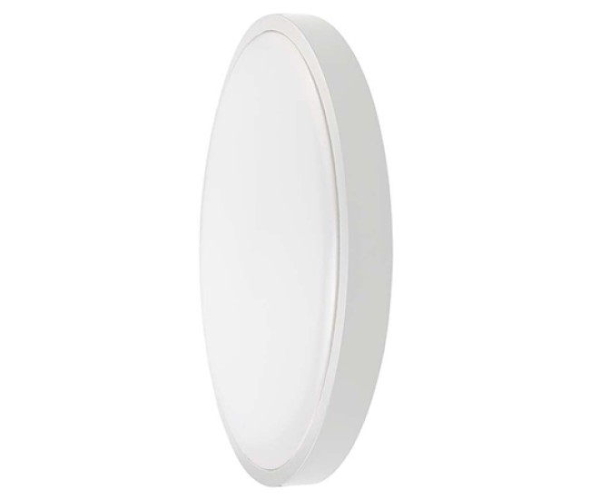 Plafoniera led 36w ip44 4000k alb neutru - alb