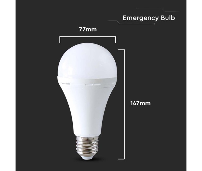 Bec led a80 emergenta 3 ore 12w 4000k