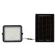 Reflector cu incarcare solara 6w 400lm 4000k - negru