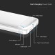 Power bank 10000mah fast charge - alb