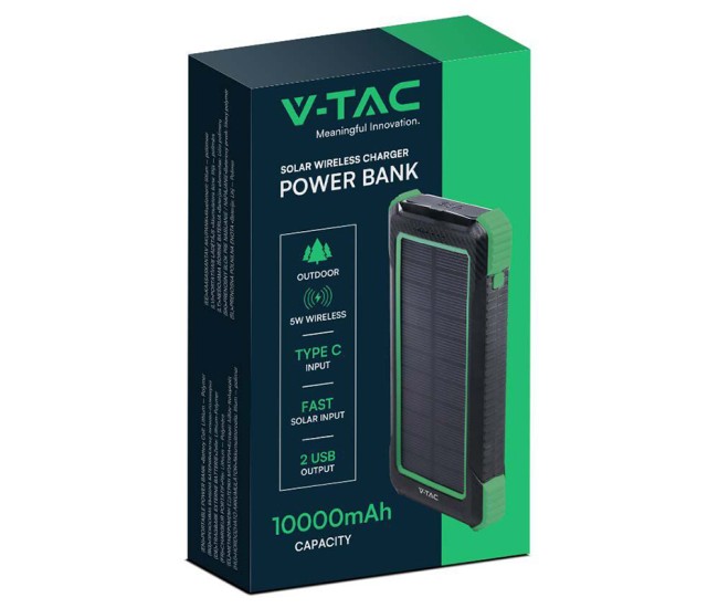 Power bank 10000mah cu incarcare solara