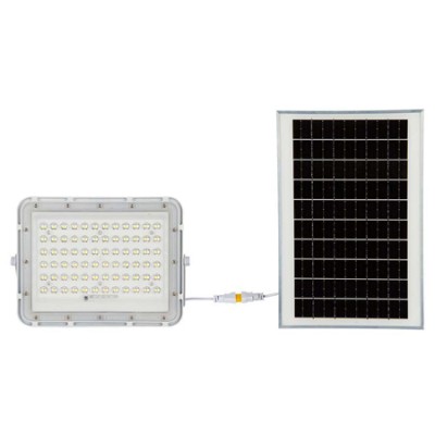 Reflector cu incarcare solara 15w 1200lm 6400k - alb