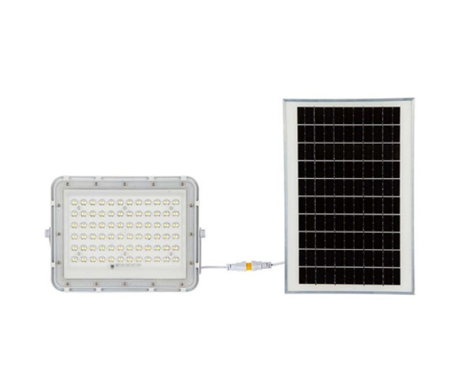 Reflector cu incarcare solara 15w 1200lm 6400k - alb