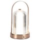 Lampa birou 3in1 cu acumulator 1800mah - antique bronze