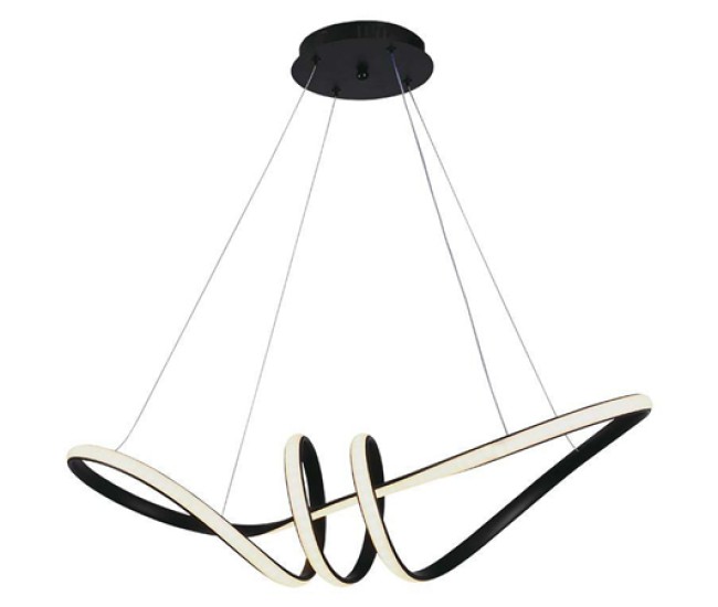 Candelabru led 24w 3000k 72x30x100cm - negru