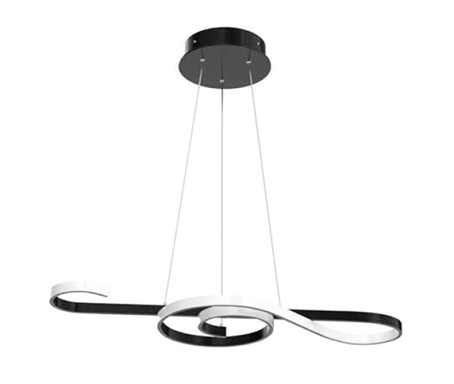 Candelabru led 18w 3000k 70x100cm - negru