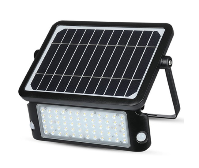 Reflector led 10w 4000k cu incarcare solara