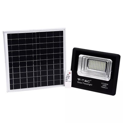 Reflector led 20w 4000k cu incarcare solara