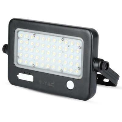 Reflector led 10w 4000k cu incarcare solara