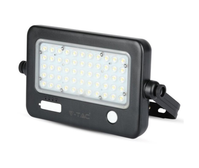 Reflector led 10w 4000k cu incarcare solara