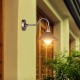 Lampa montaj perete soclu e27 ip65 - rose/gold