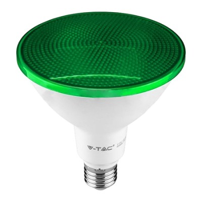 Bec led par38 e27 17w ip65  - verde