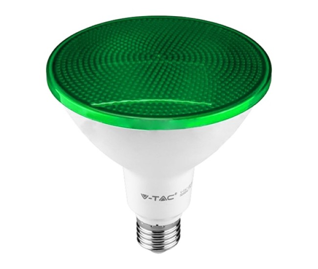 Bec led par38 e27 17w ip65  - verde