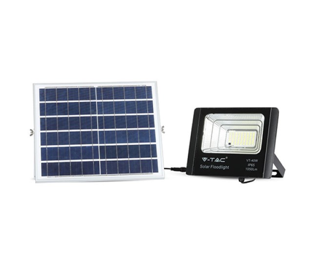 Reflector led 16w 6000k cu incarcare solara