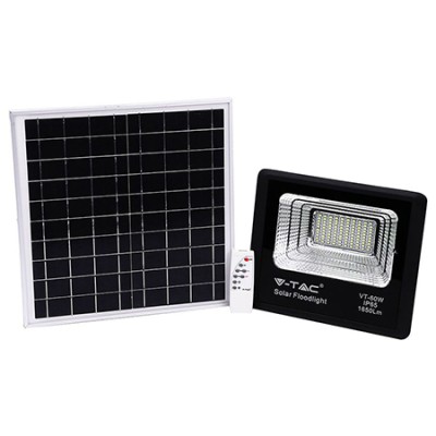 Reflector led 20w 6000k cu incarcare solara