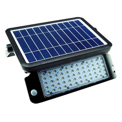 Reflector led 10w 4000k cu incarcare solara