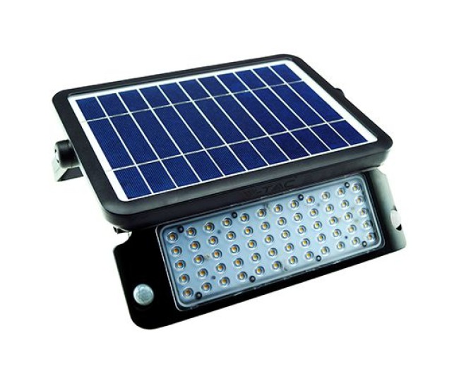 Reflector led 10w 4000k cu incarcare solara